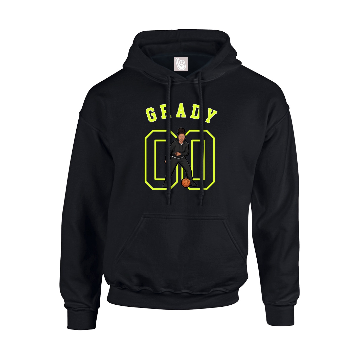 Hoodie — Shirsey Arch in Black