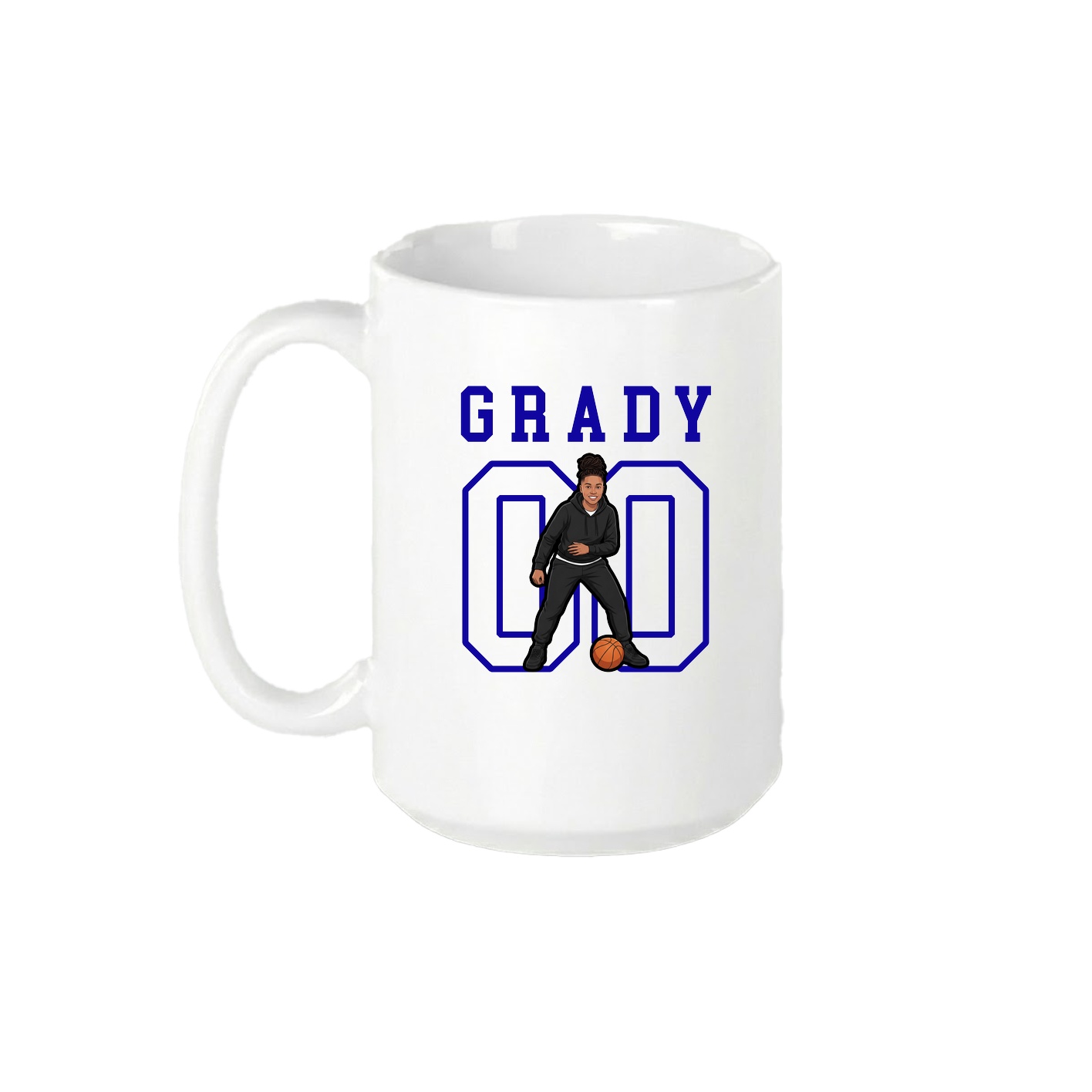 15oz Coffee Mug — Shirsey in White