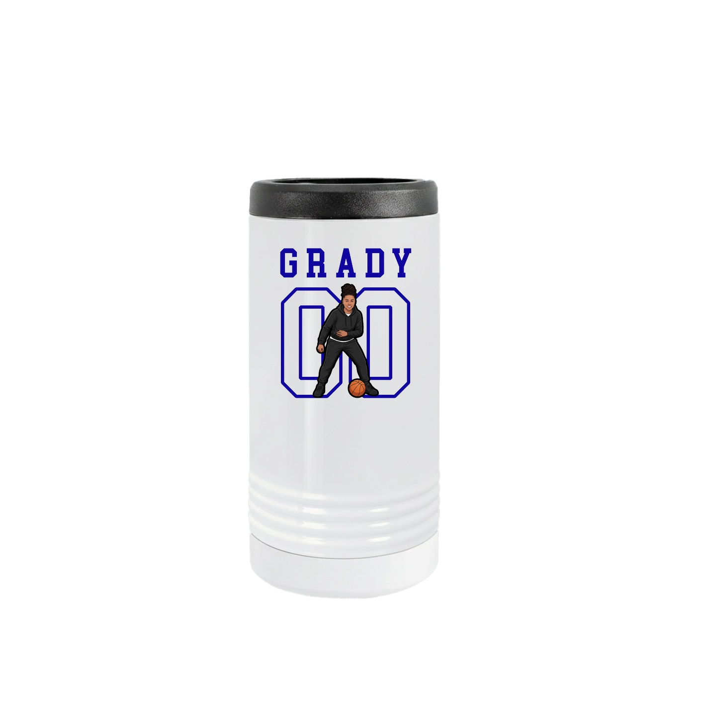 Slim Beverage Holder — Shirsey in White