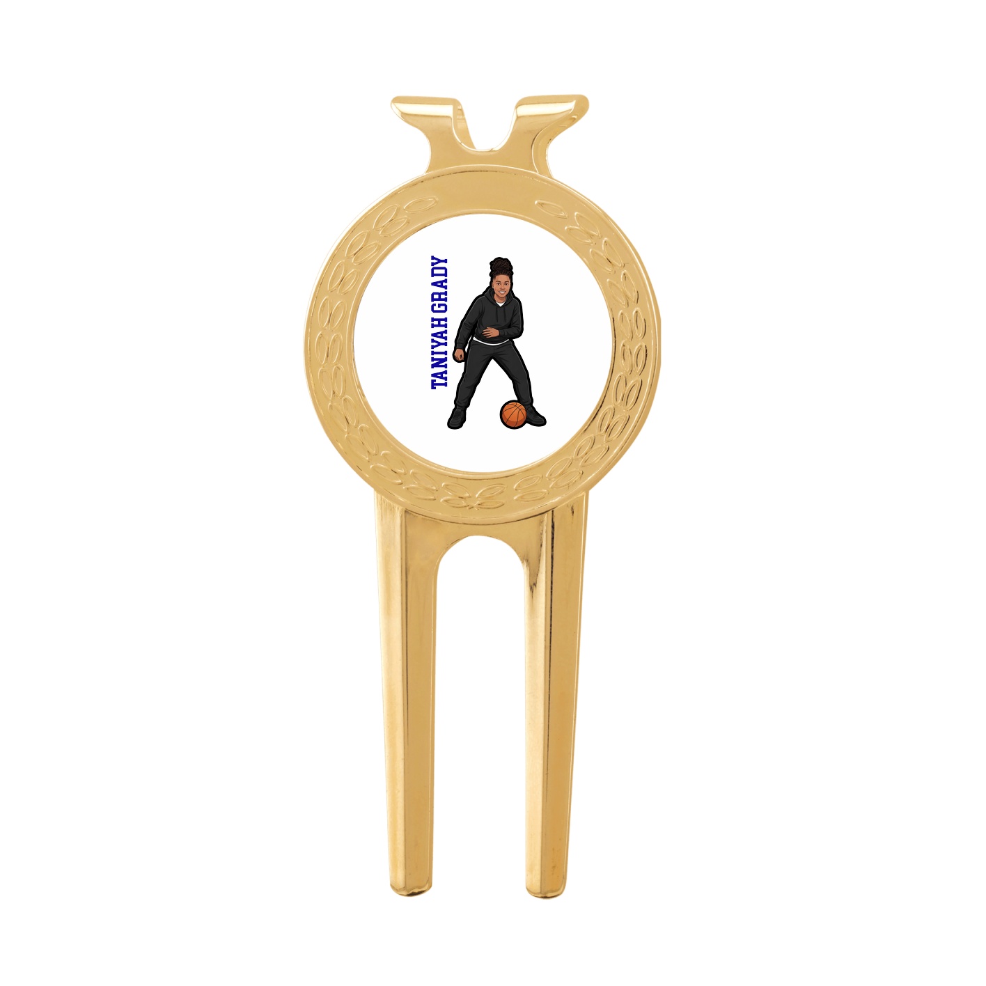 Divot Tool with Ball Marker — Name Vertical in Classic