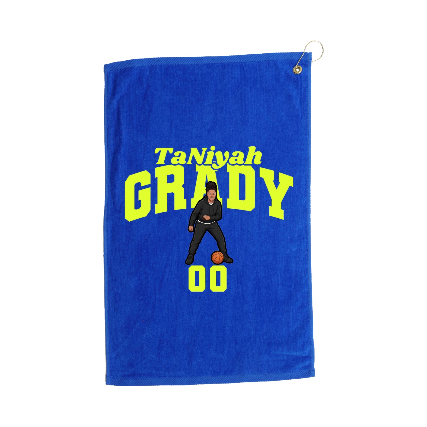 Golf Towel — Signature Arch in Royal