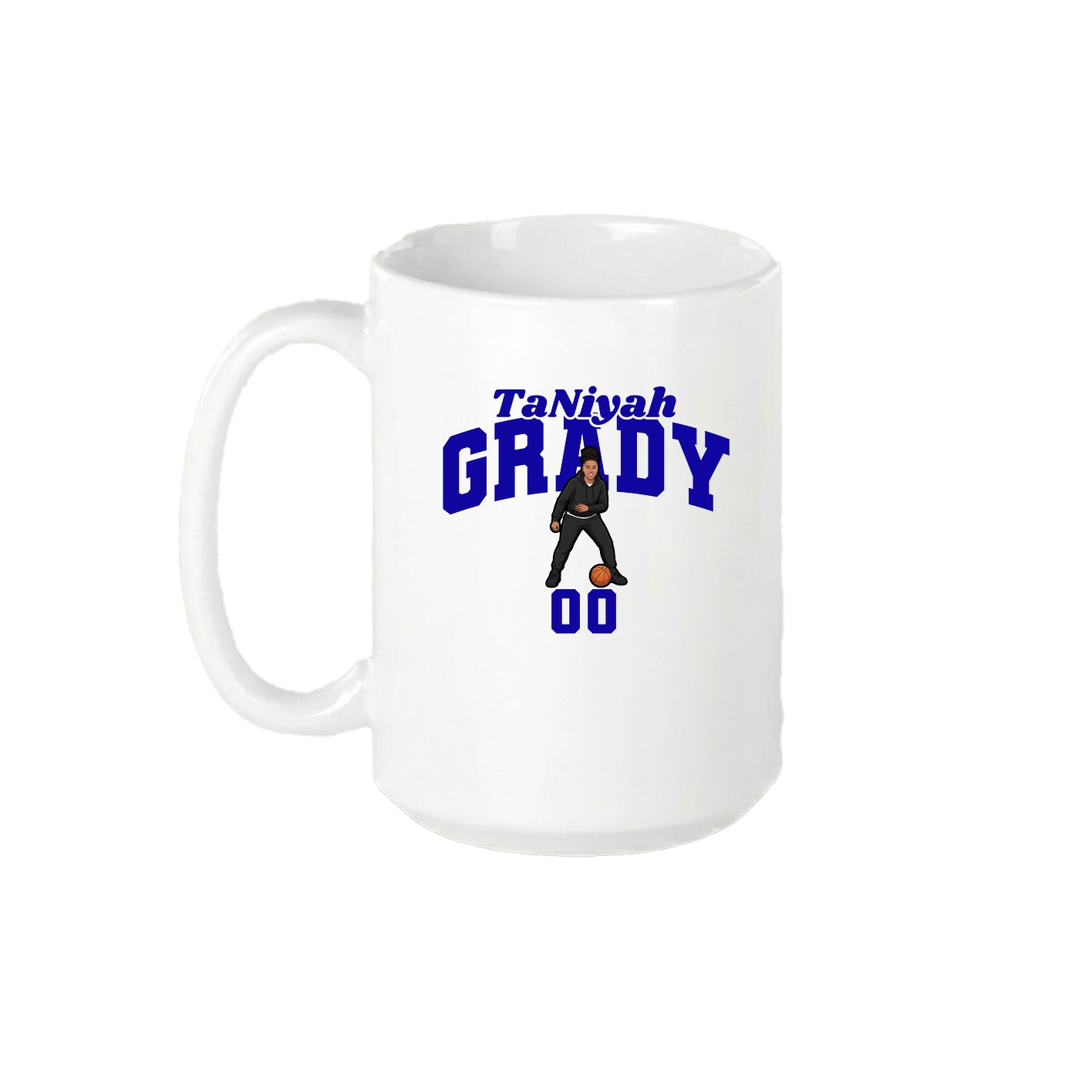 15oz Coffee Mug — Signature Arch in White