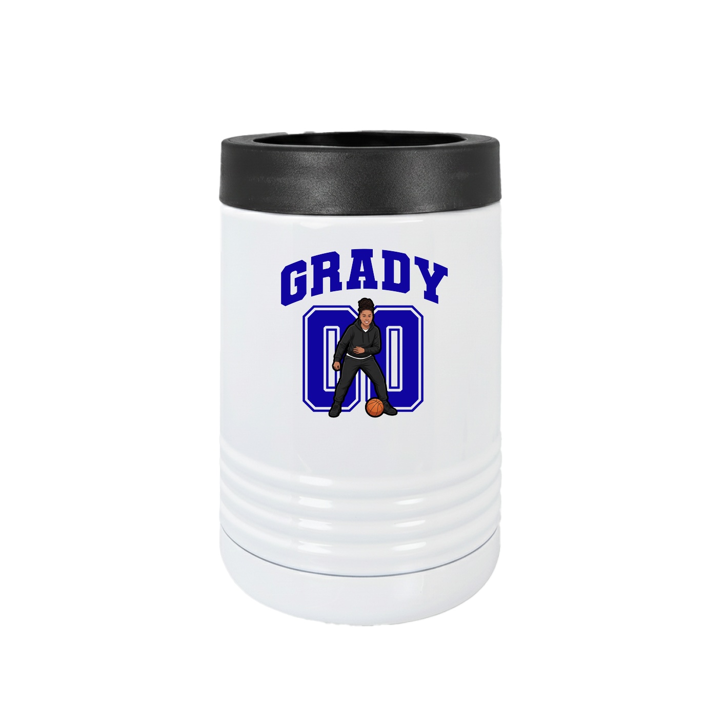 Beverage Holder — Number in White