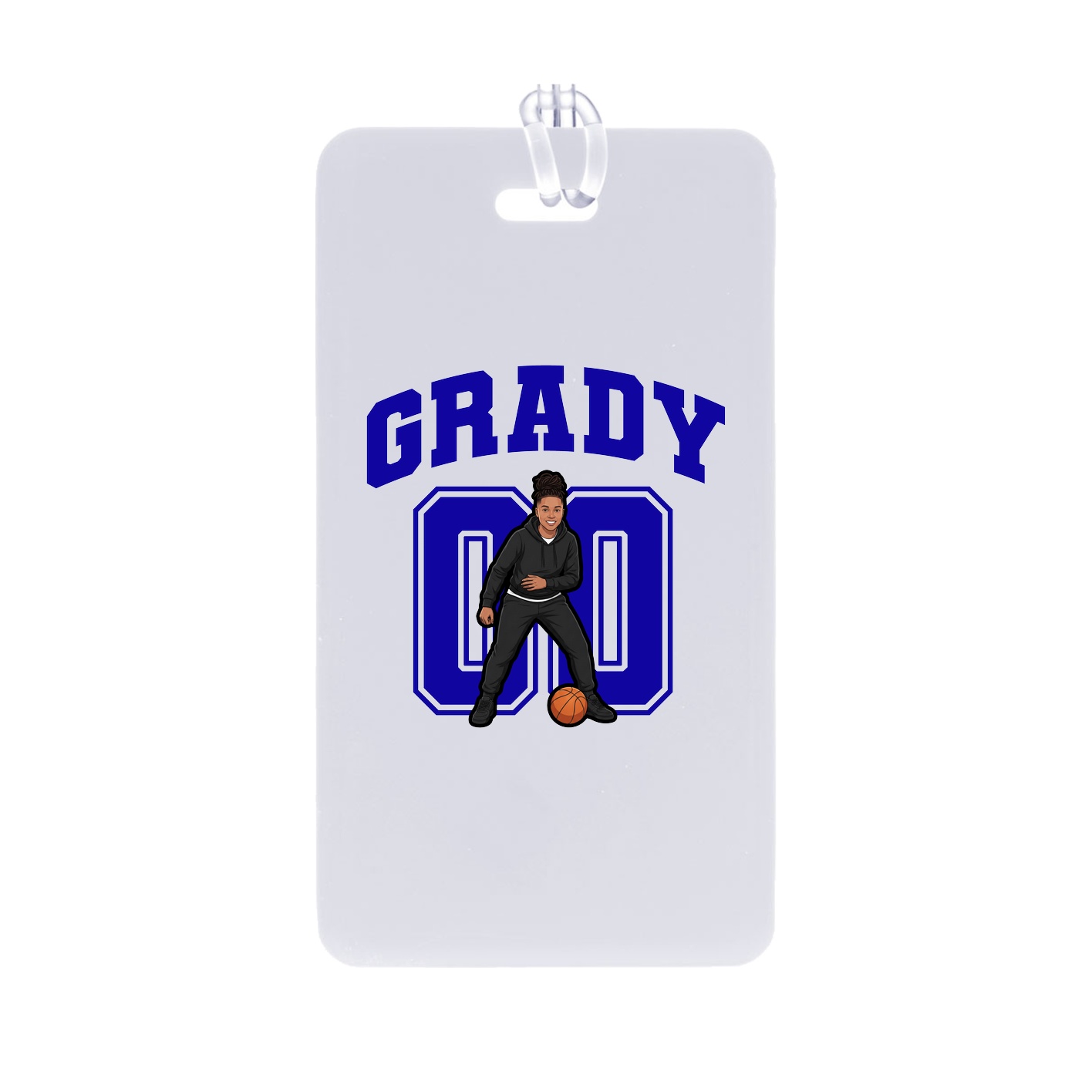 Bag Tag — Number in Classic