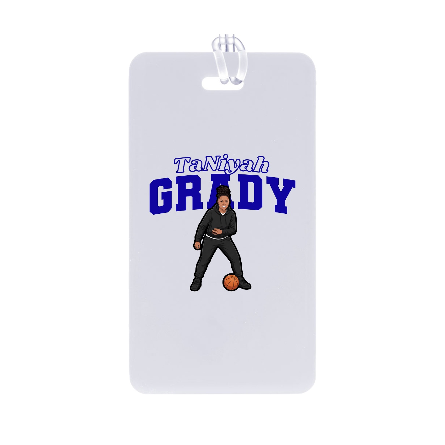 Bag Tag — Name Arch in Classic