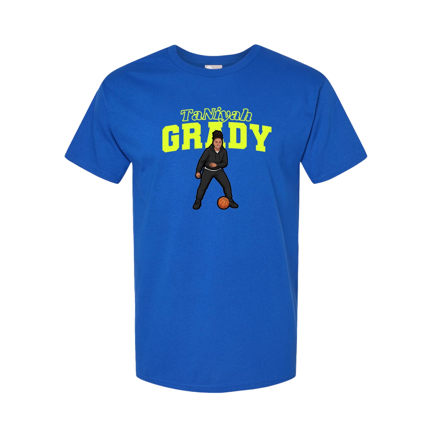 Tee — Name Arch in Royal