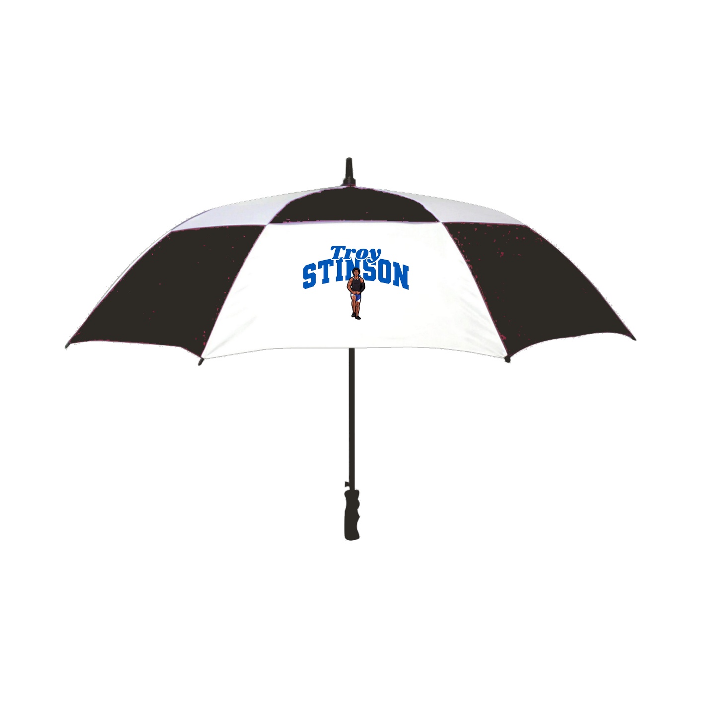 Golf Umbrella — Signature Arch in Black