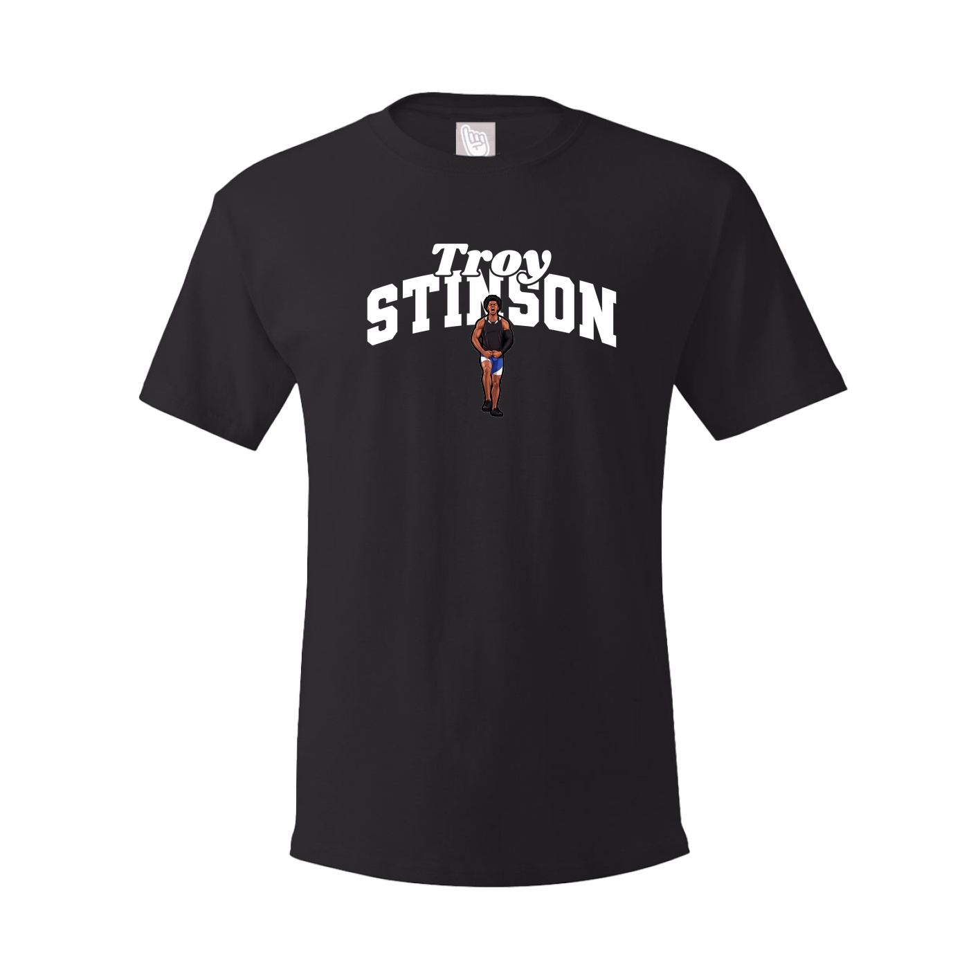 Tee — Signature Arch in Black