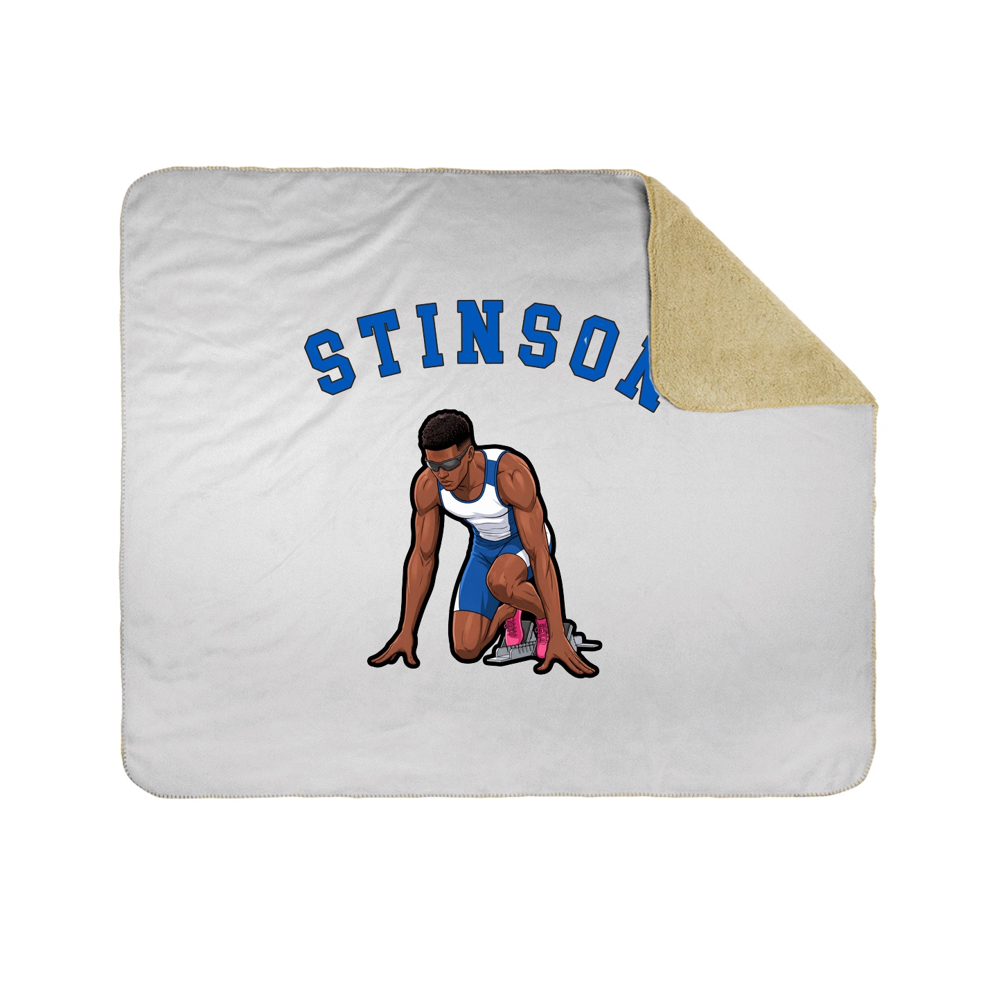 Throw Blanket — Shirsey Arch in White