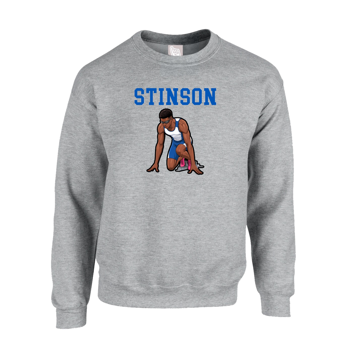 Fleece Crew — Shirsey in Grey
