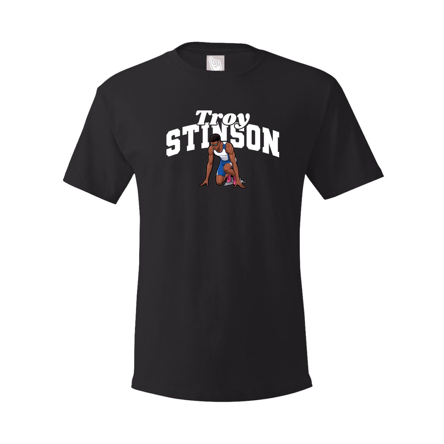 Youth Tee — Signature Arch in Black