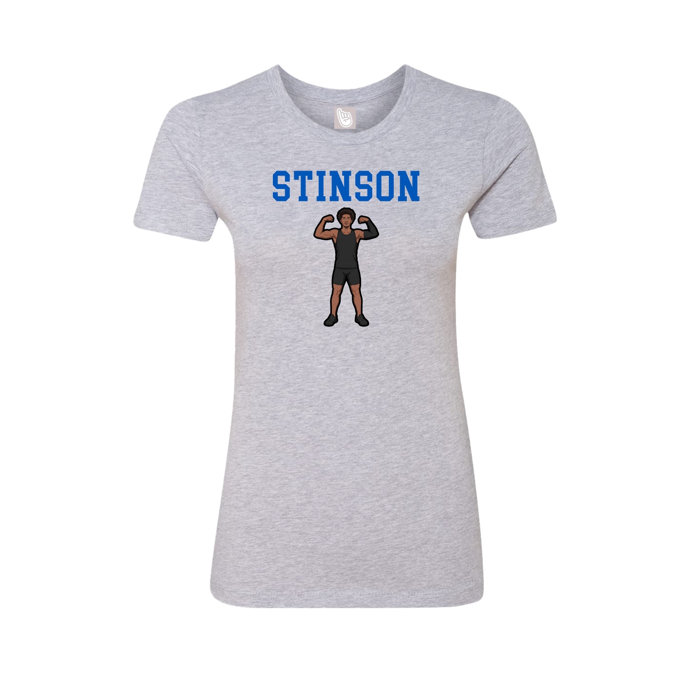Fitted Women's Tee — Shirsey in Grey