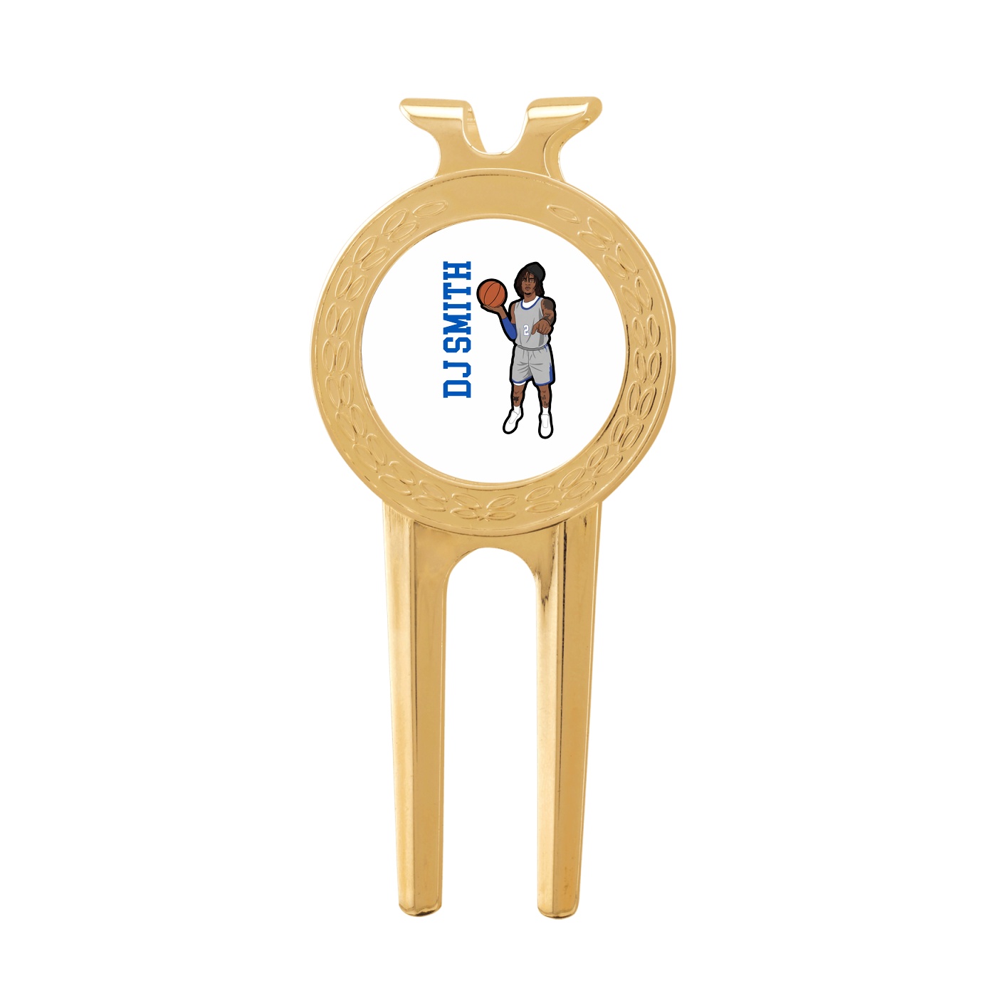 Divot Tool with Ball Marker — Name Vertical in Classic