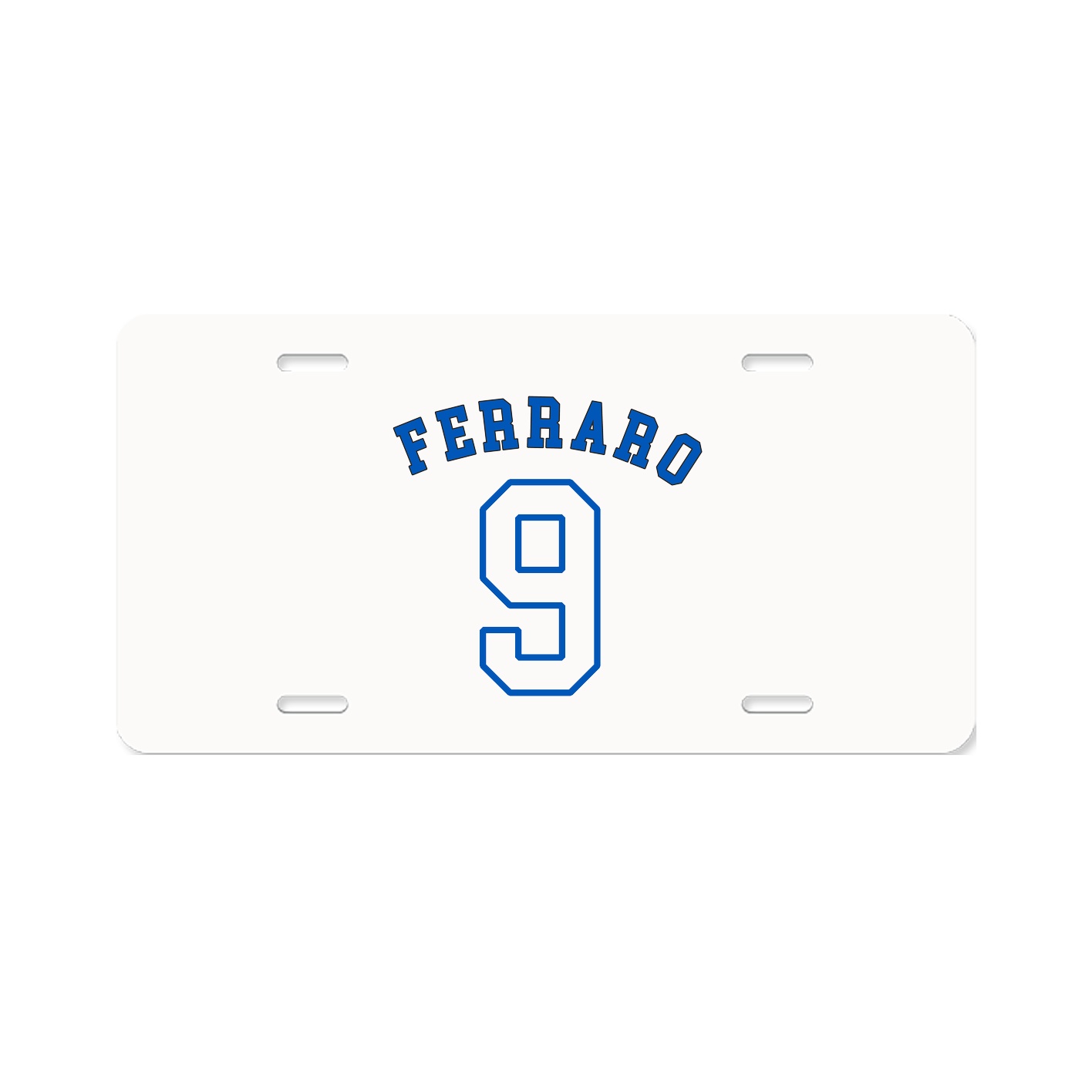 License Plate — Shirsey Arch in Classic