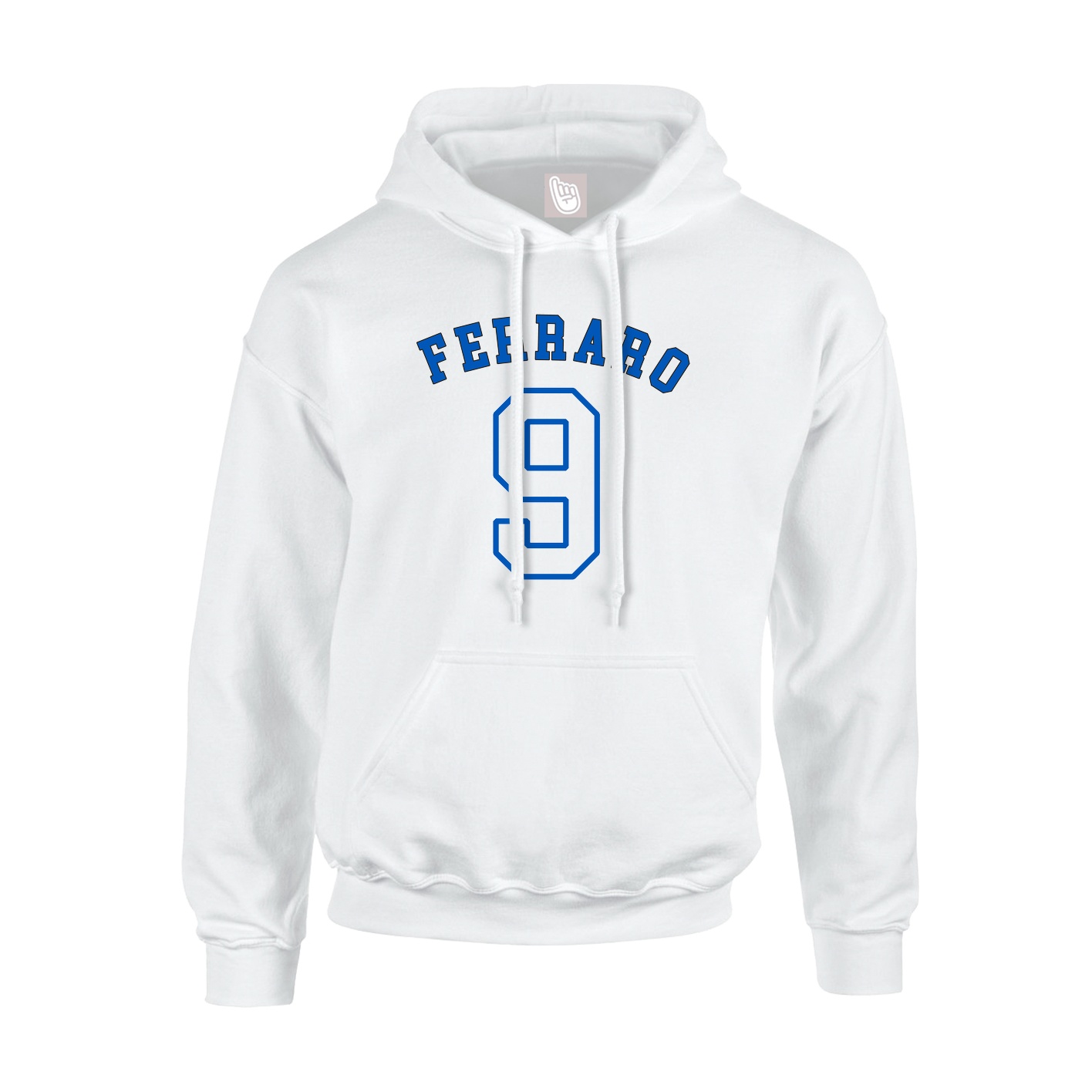 Hoodie — Shirsey Arch in White