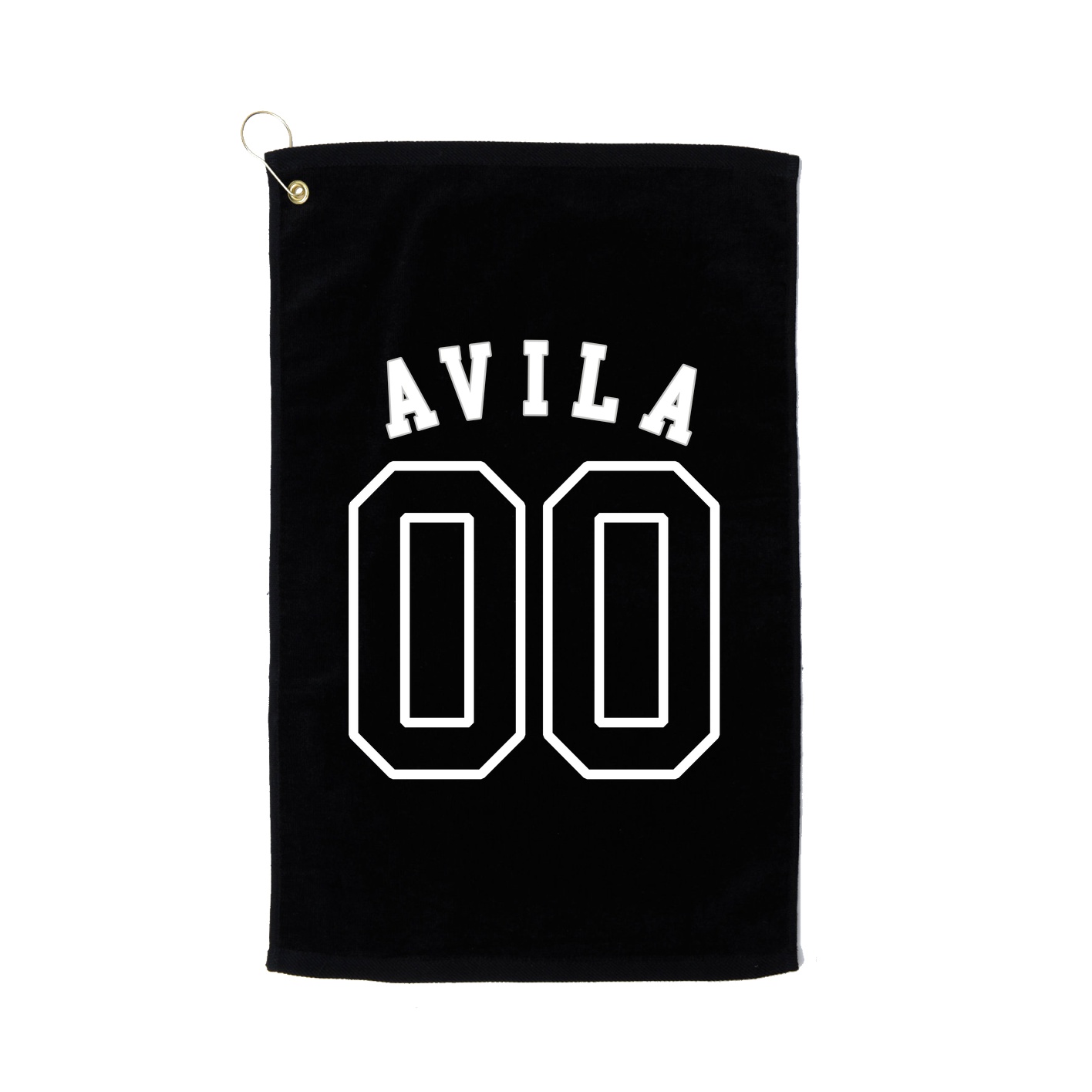 Golf Towel — Shirsey Arch in Black