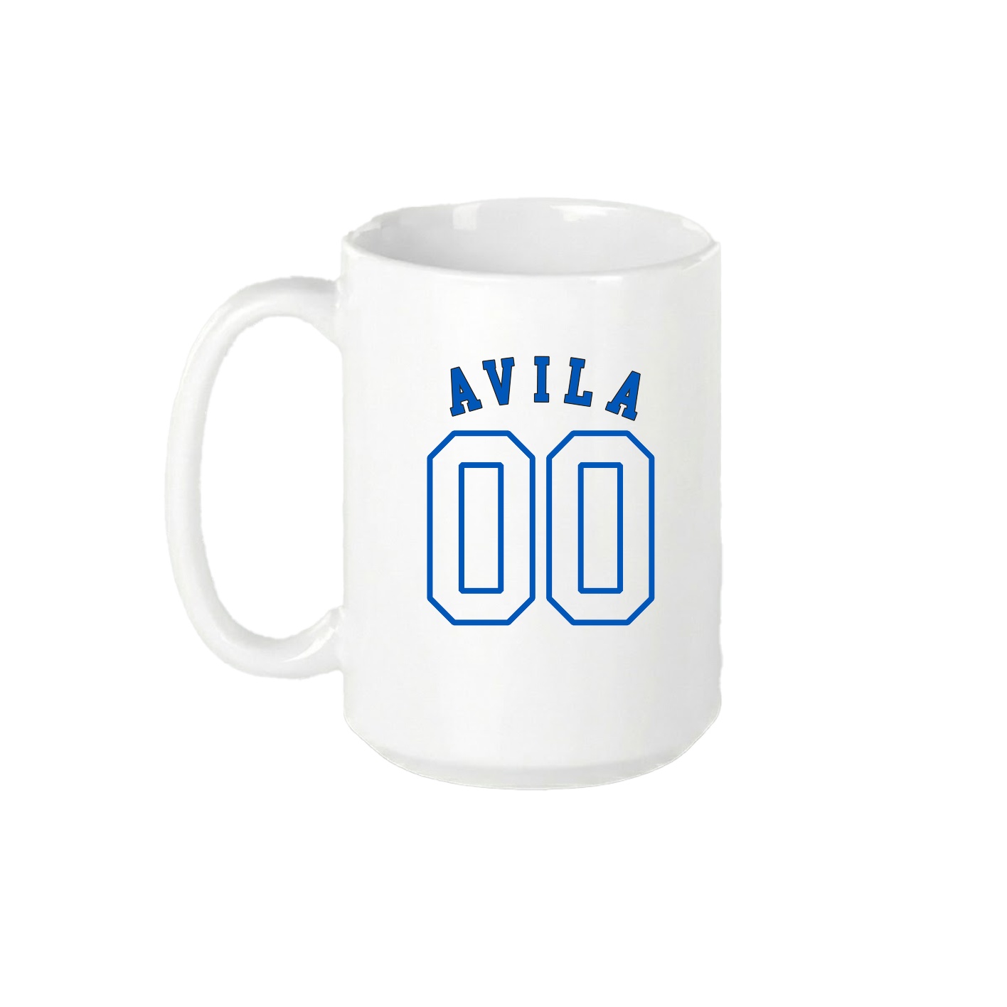 15oz Coffee Mug — Shirsey Arch in White