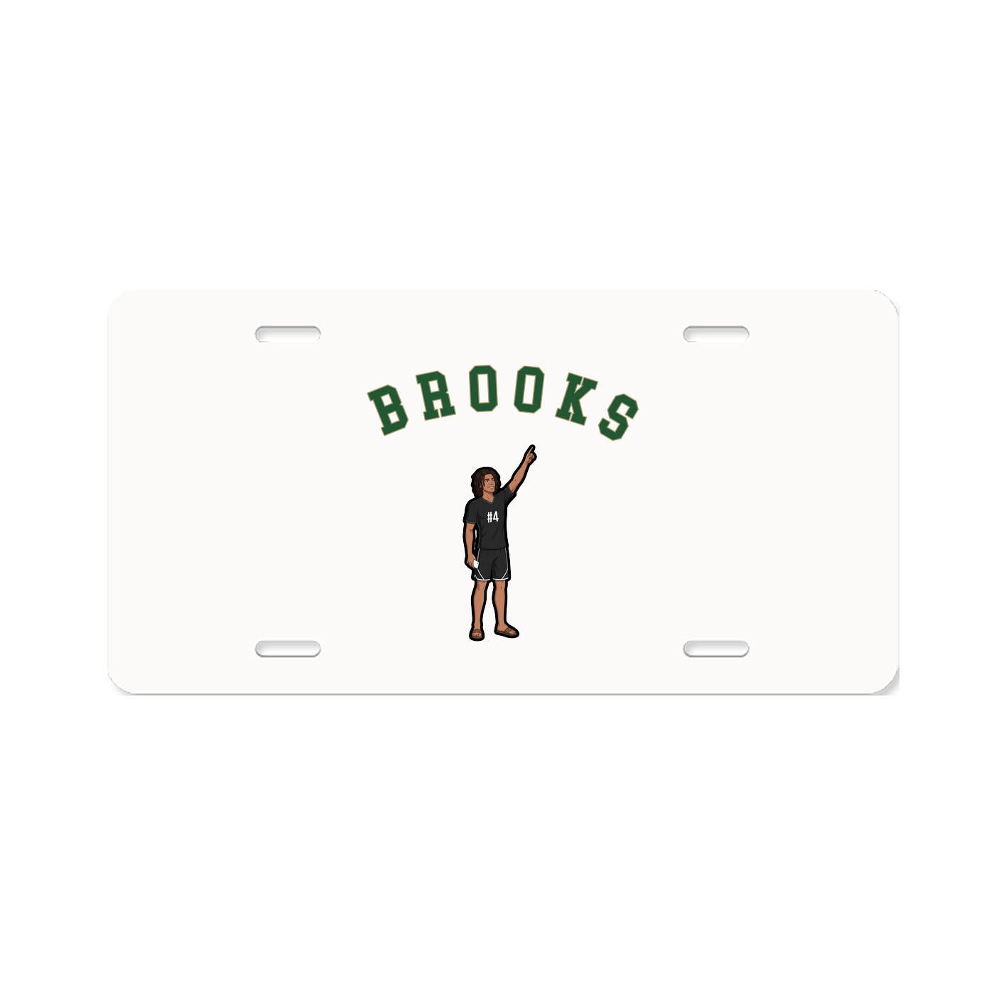 License Plate — Shirsey Arch in Classic