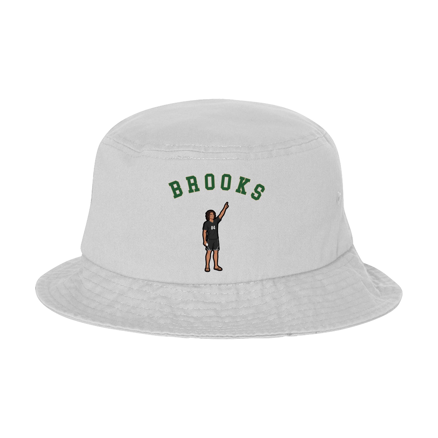 Bucket Cap — Shirsey Arch in White
