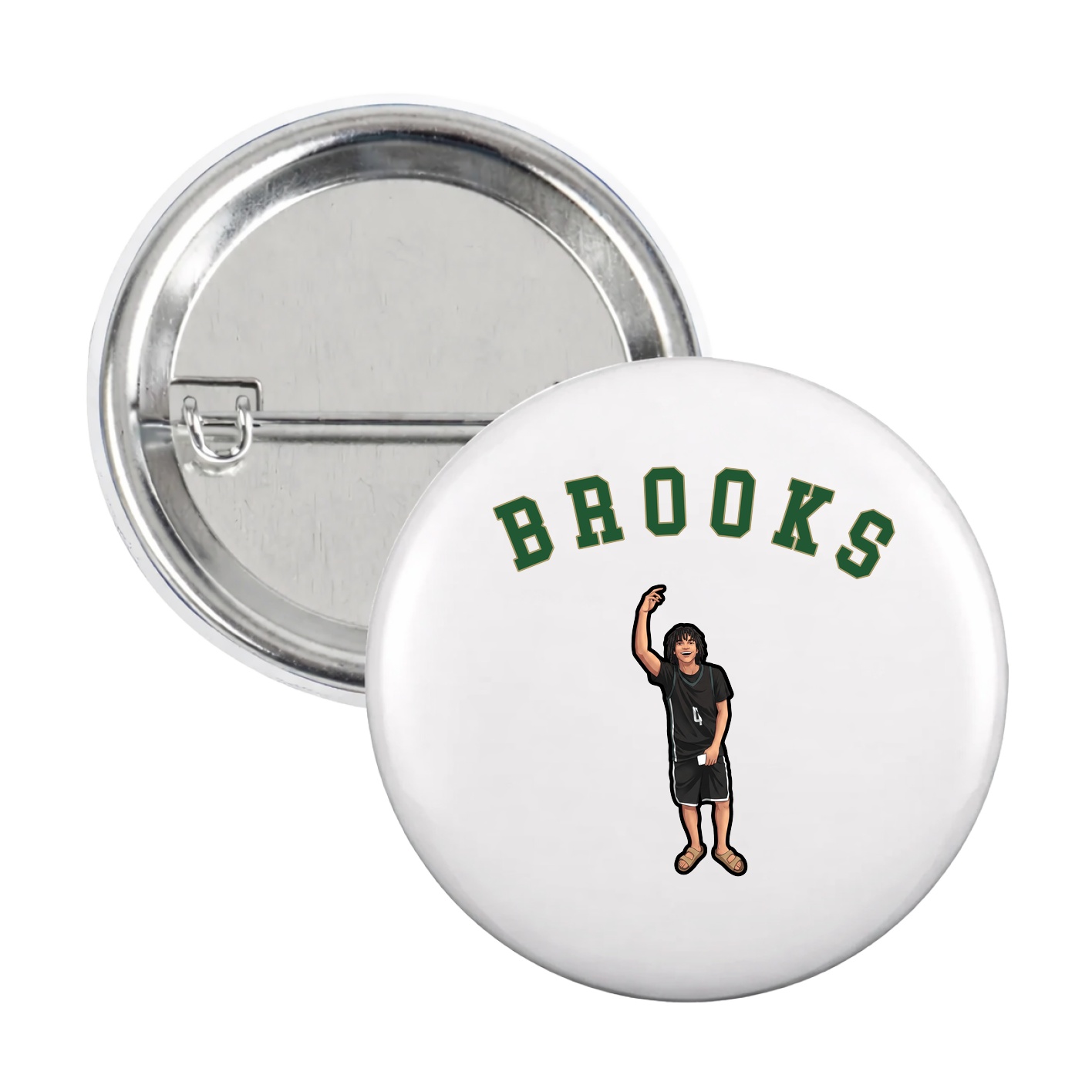 Game Day Button — Shirsey Arch in White