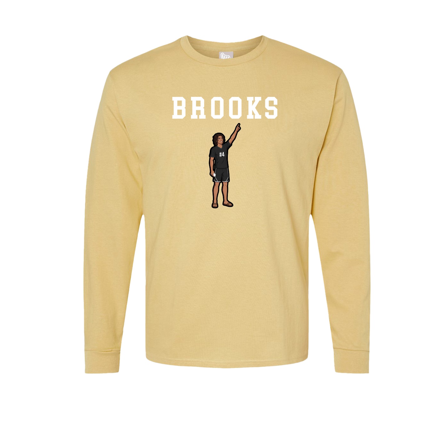 Long Sleeve Tee — Shirsey in Vegas Gold