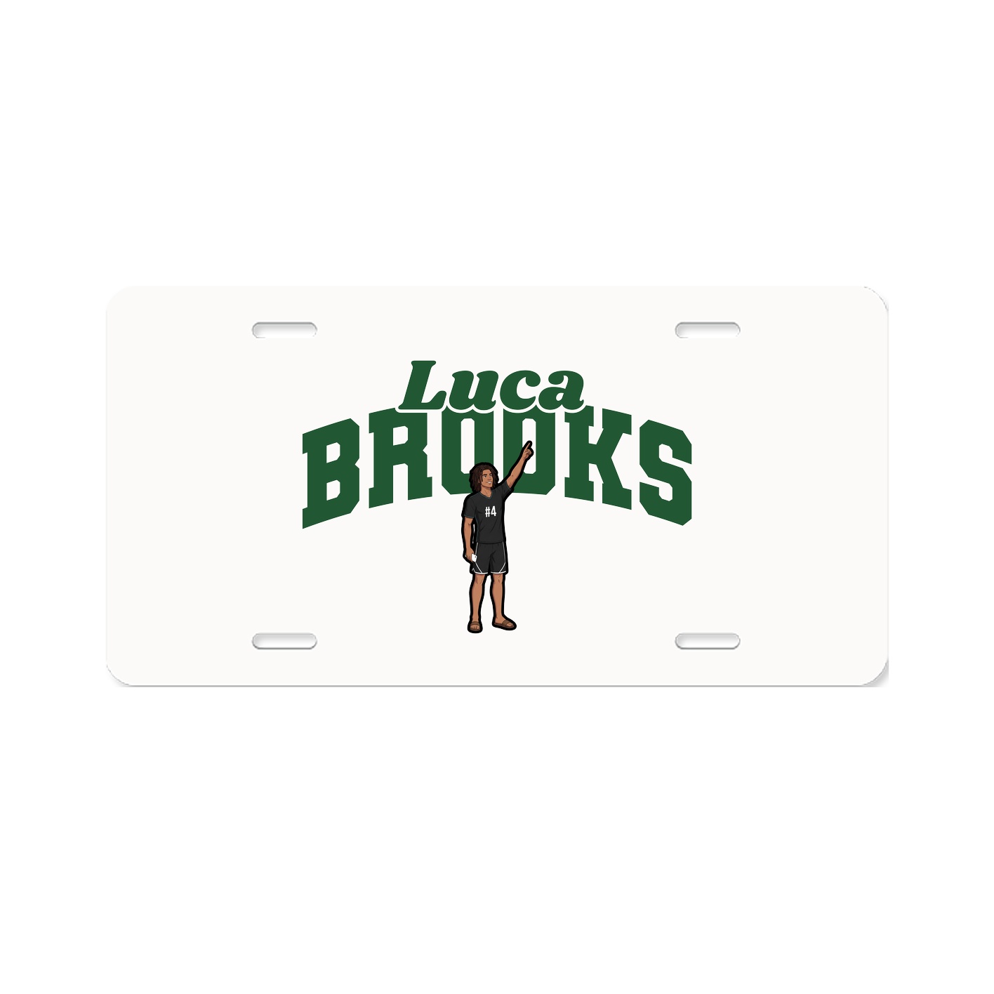 License Plate — Signature Arch in Classic