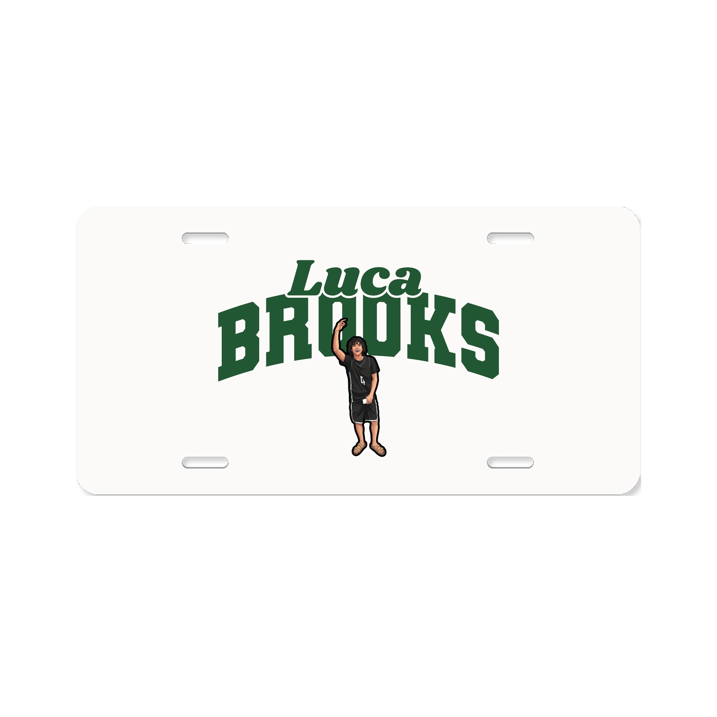 License Plate — Signature Arch in Classic