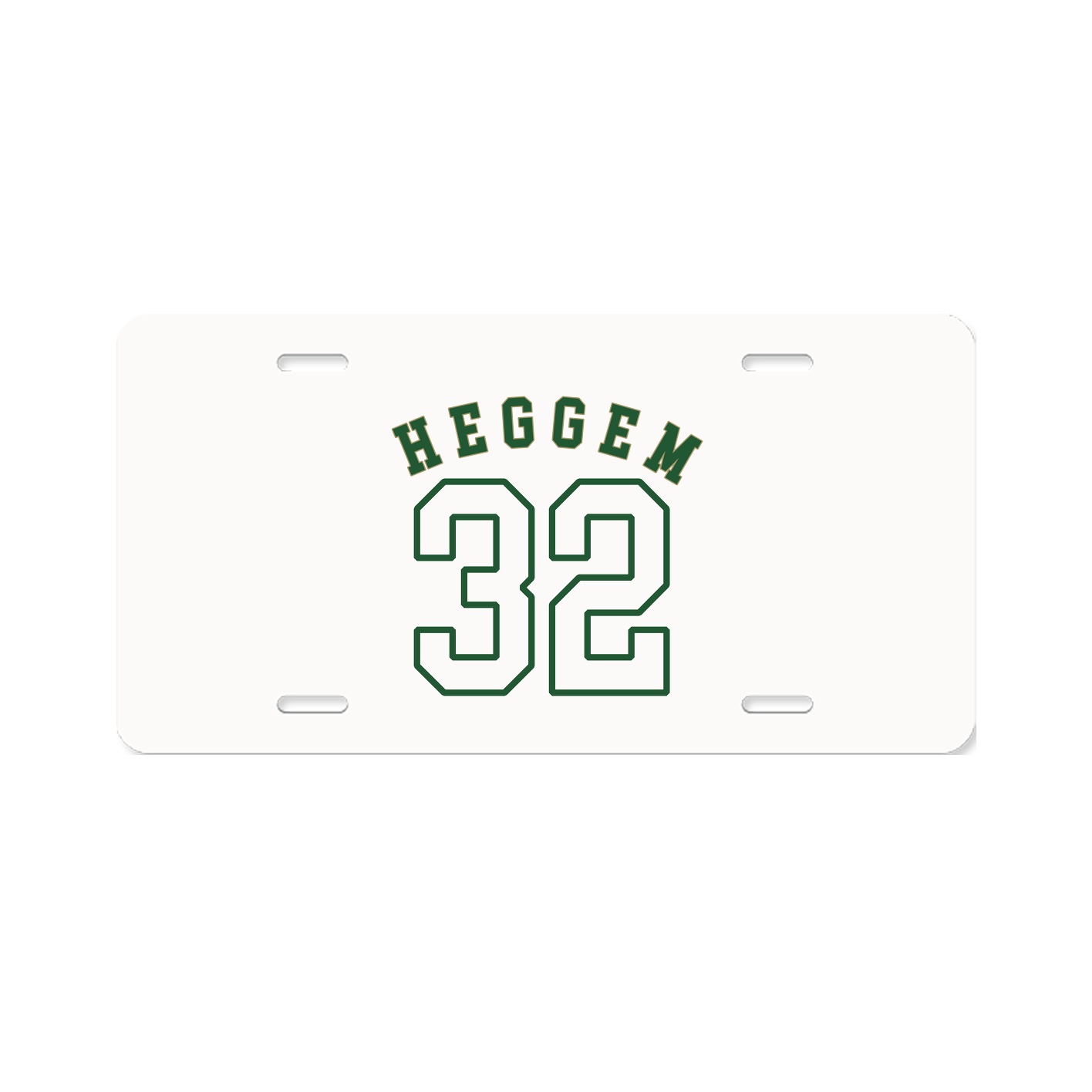 License Plate — Shirsey Arch in Classic
