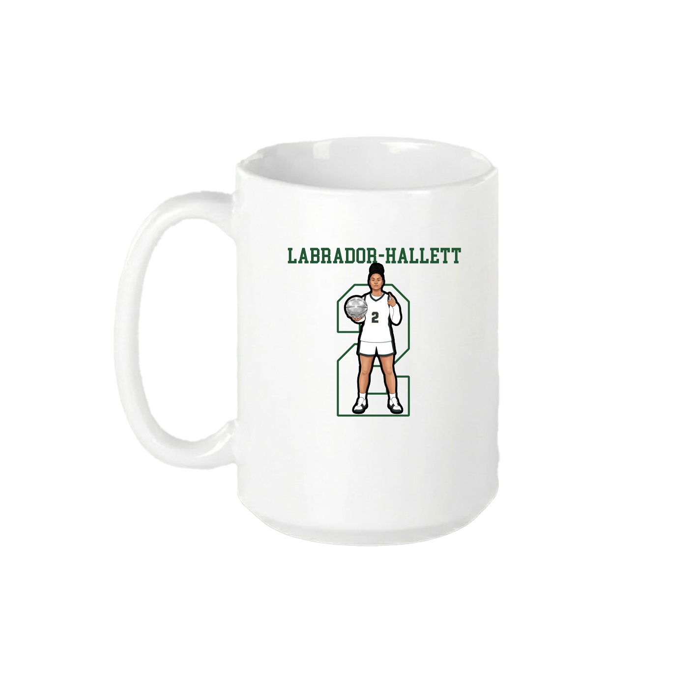 15oz Coffee Mug — Shirsey in White
