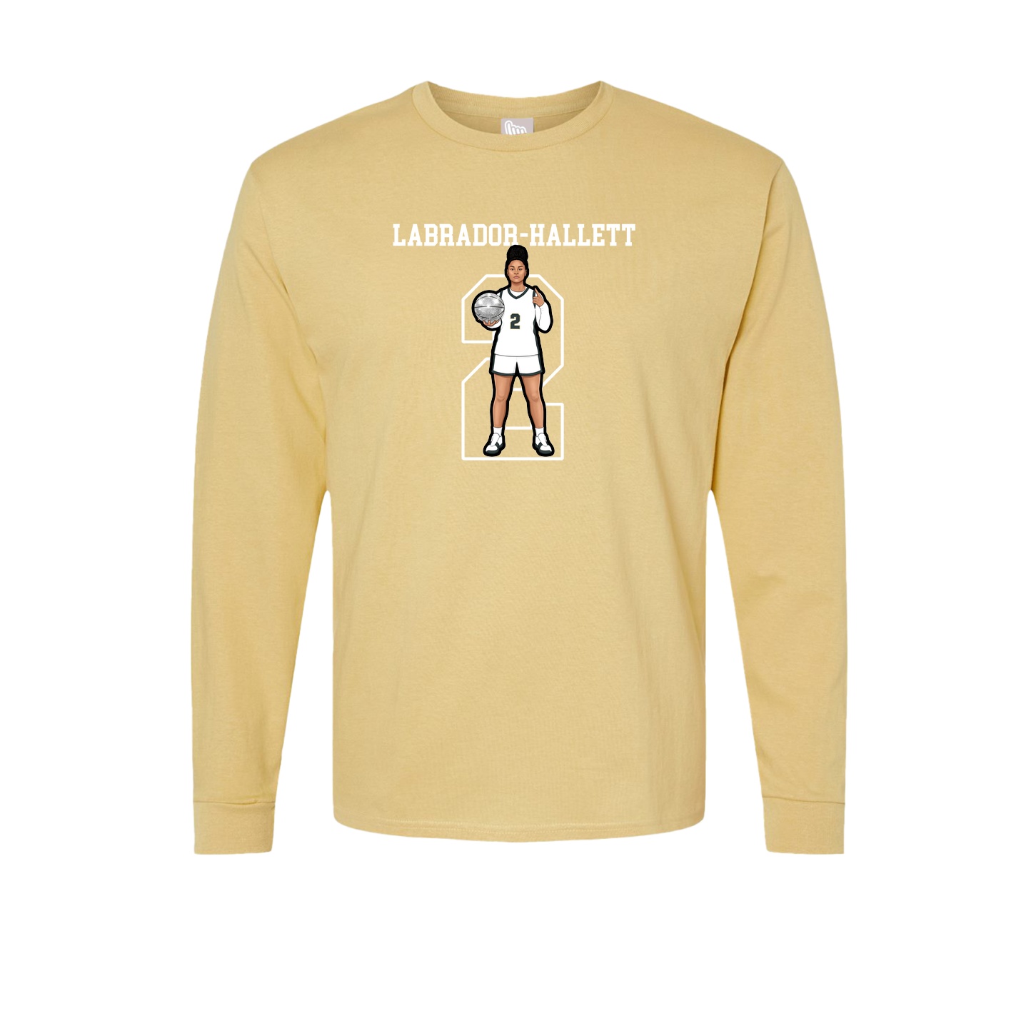 Long Sleeve Tee — Shirsey in Vegas Gold