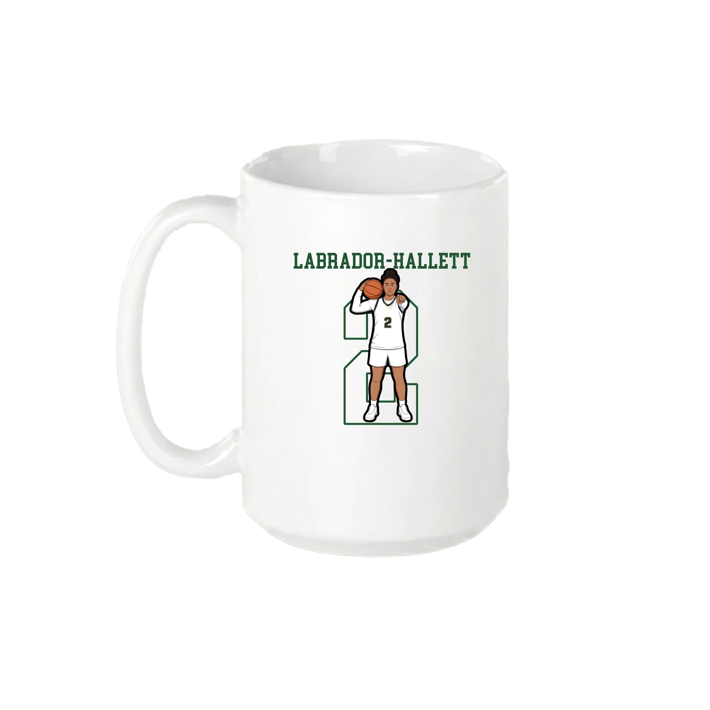15oz Coffee Mug — Shirsey in White