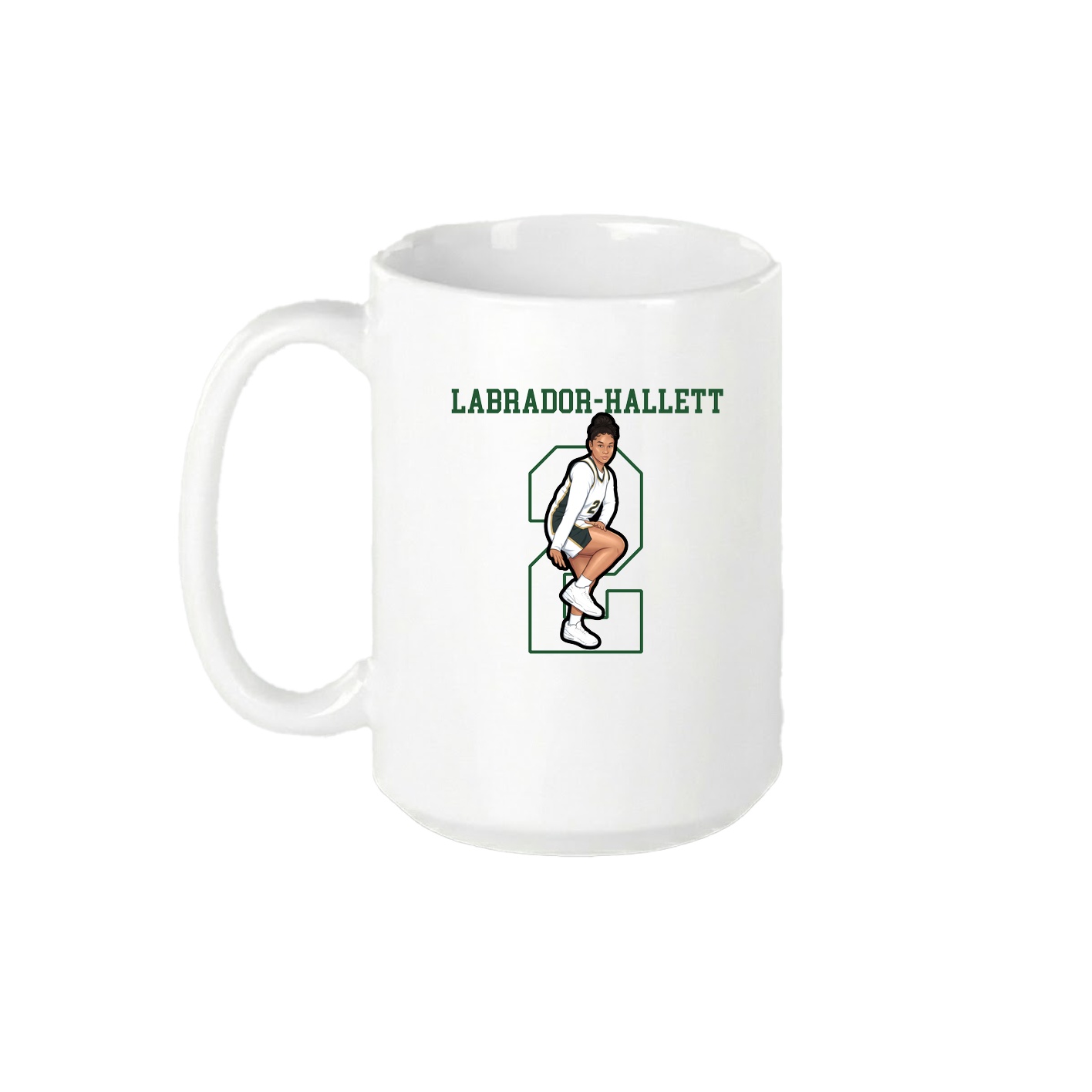 15oz Coffee Mug — Shirsey in White