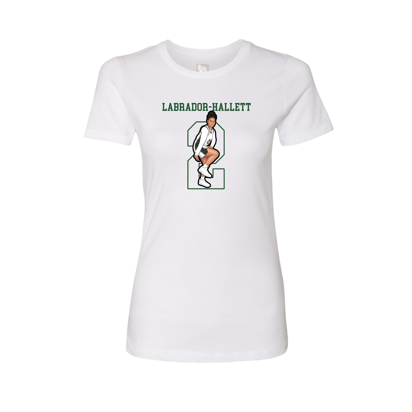 Fitted Women's Tee — Shirsey in White