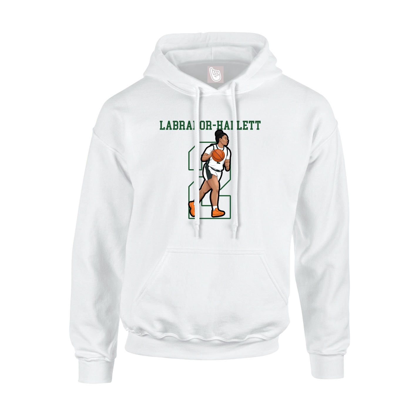 Youth Hoodie — Shirsey in White