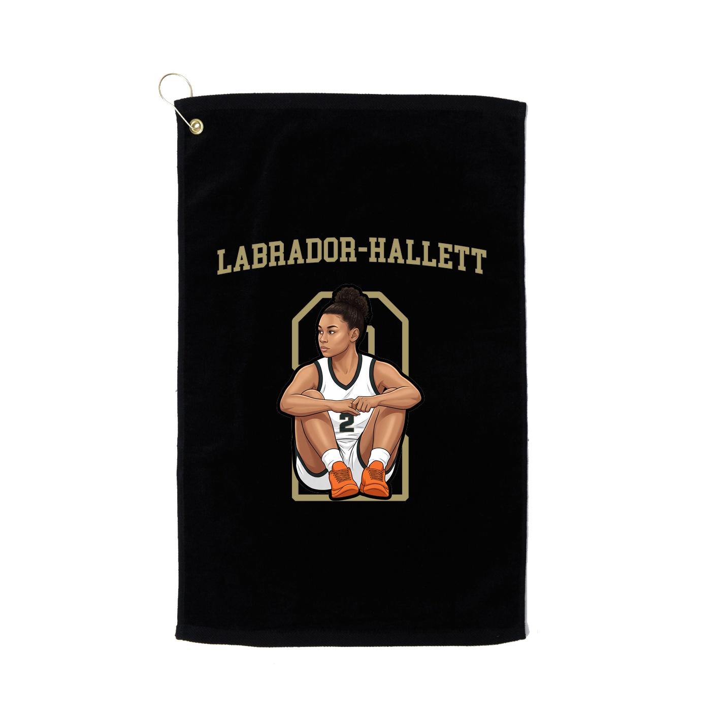 Golf Towel — Shirsey in Black