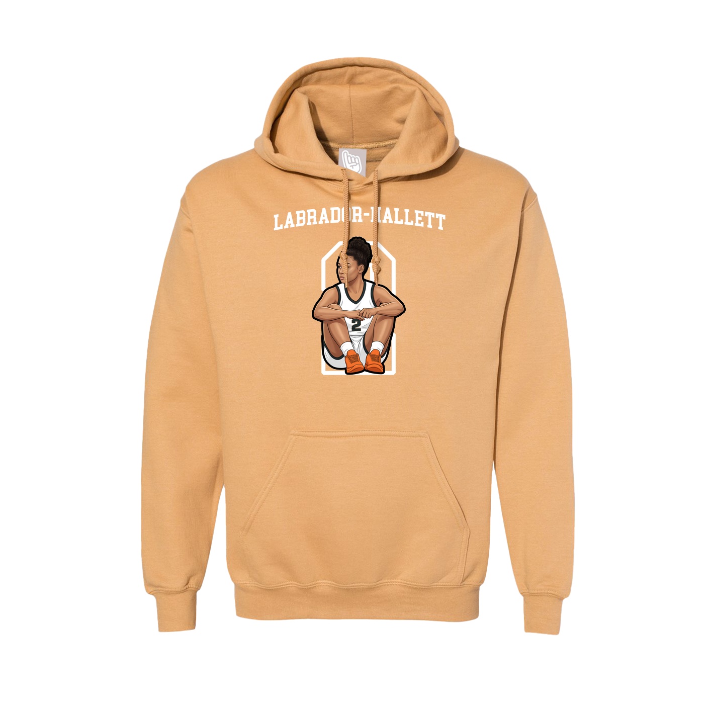 Hoodie — Shirsey in Vegas Gold