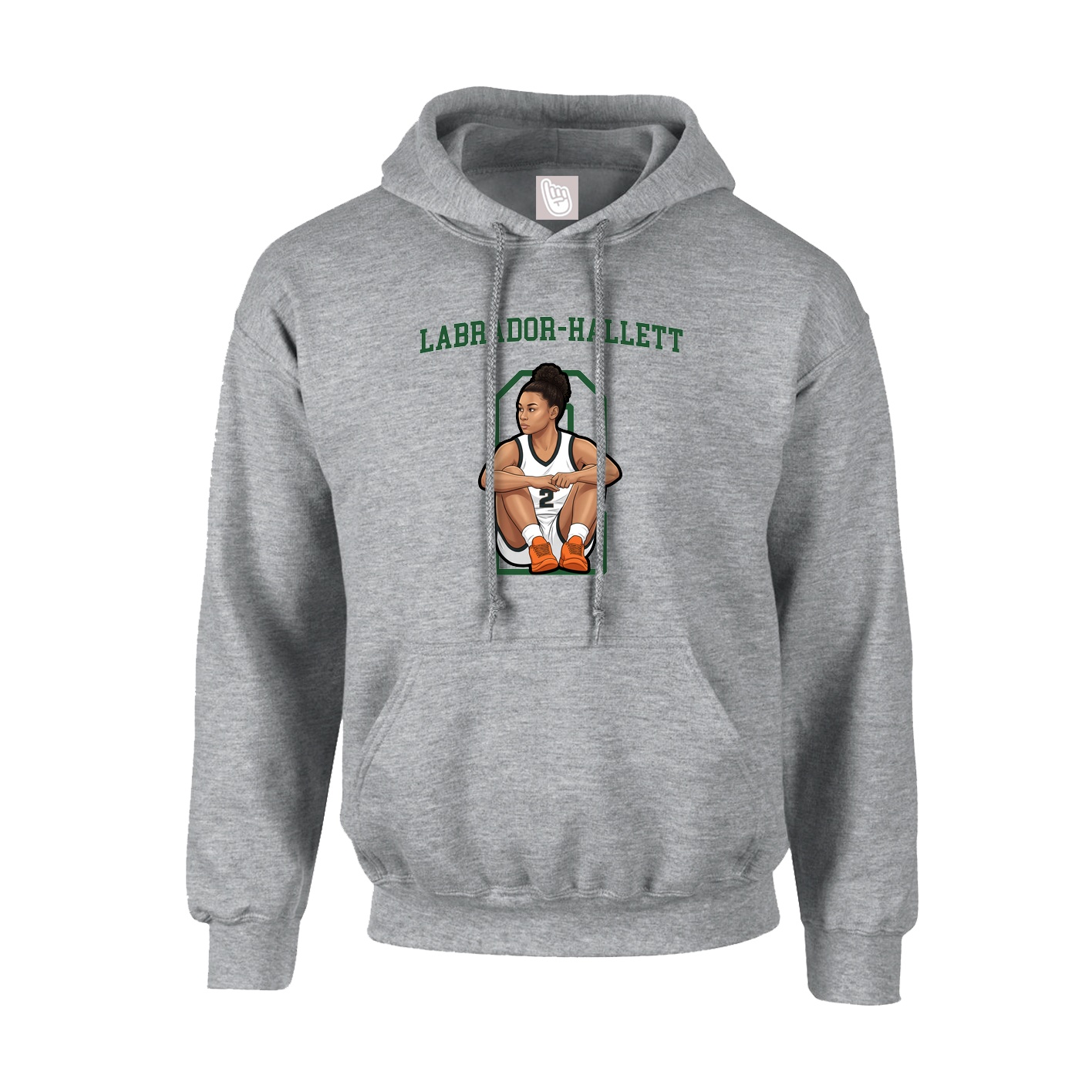 Youth Hoodie — Shirsey in Grey