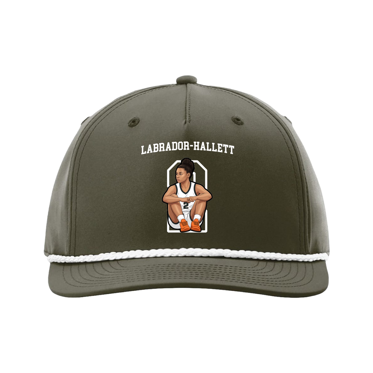 Five-Panel Classic Rope Cap — Shirsey in Green