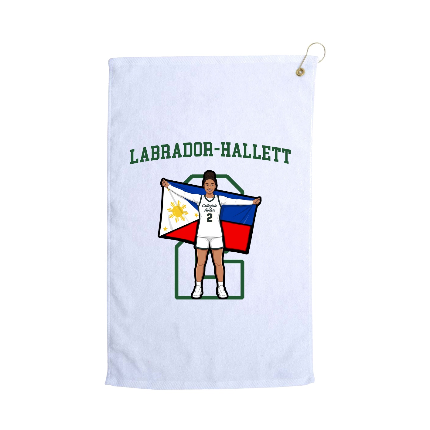 Terry Velour Golf Towel