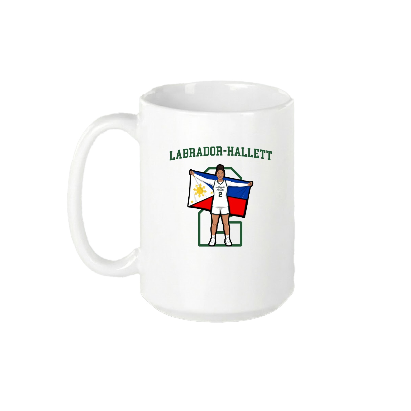 15oz Coffee Mug — Shirsey in White