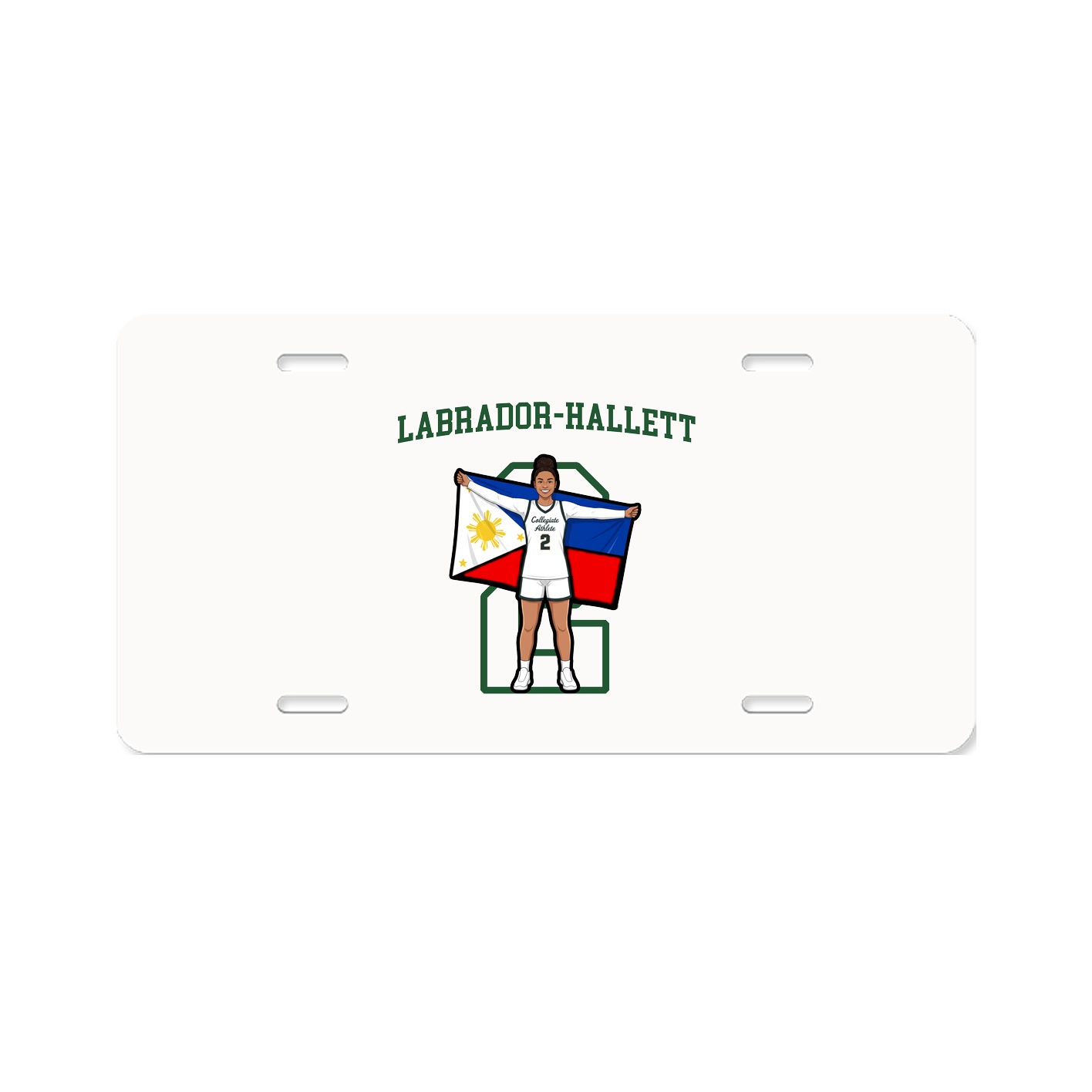 License Plate — Shirsey in Classic