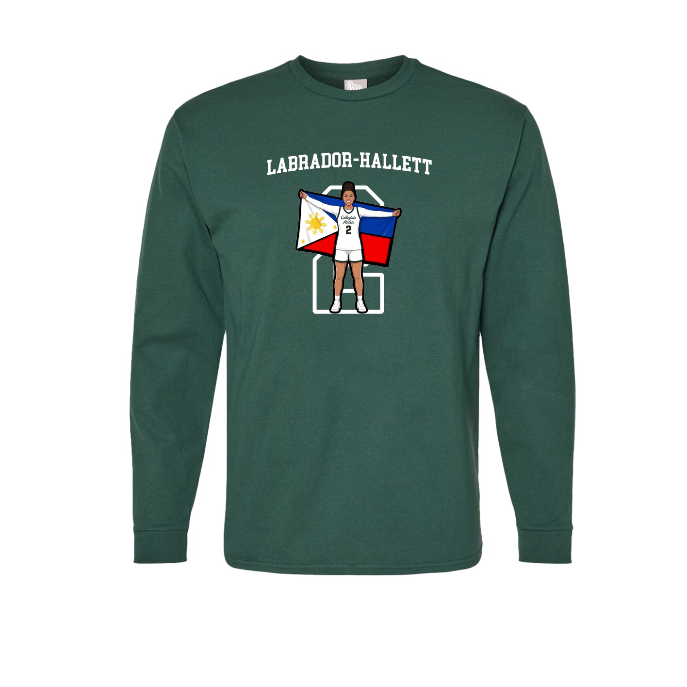 Long Sleeve Tee — Shirsey in Green