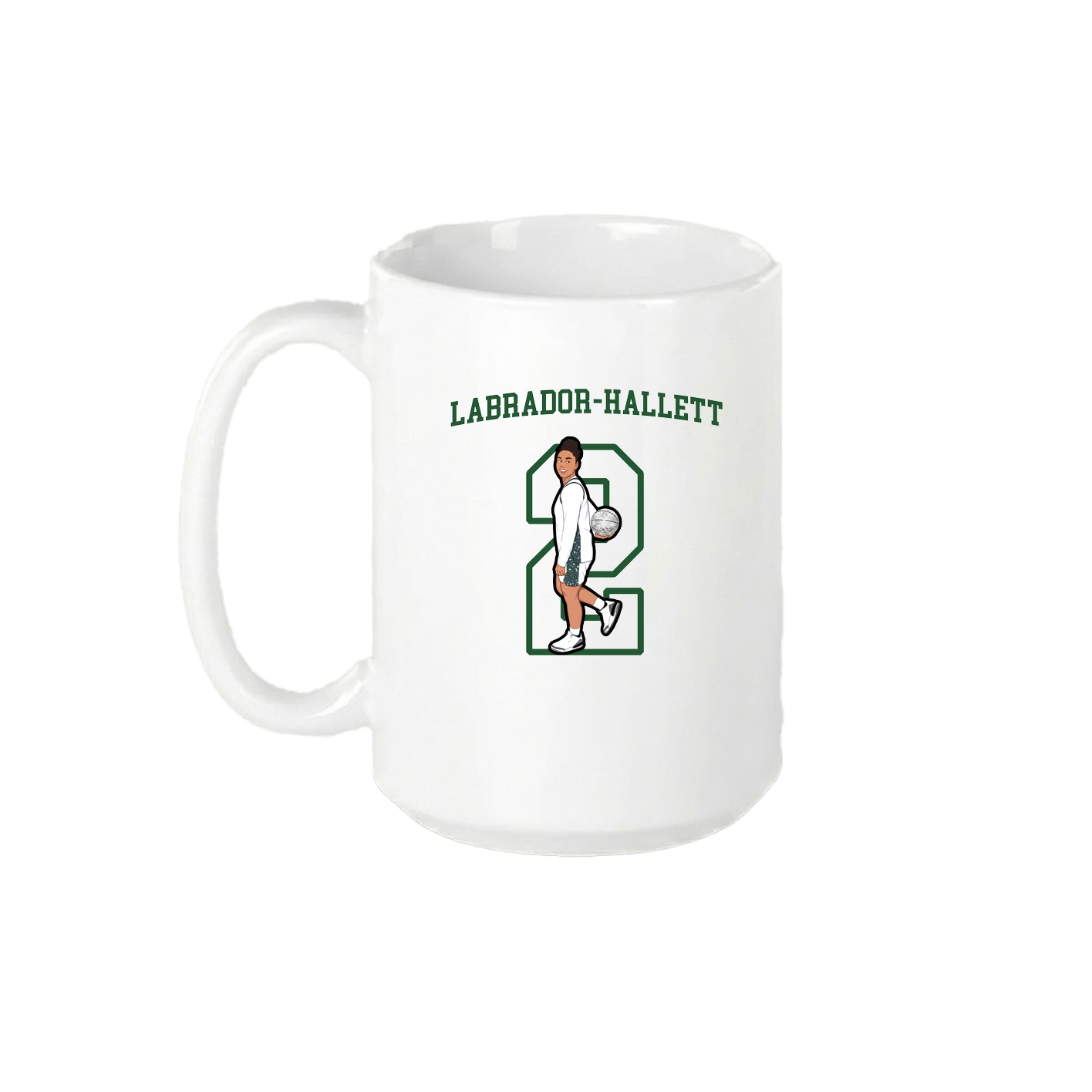 15oz Coffee Mug — Shirsey in White