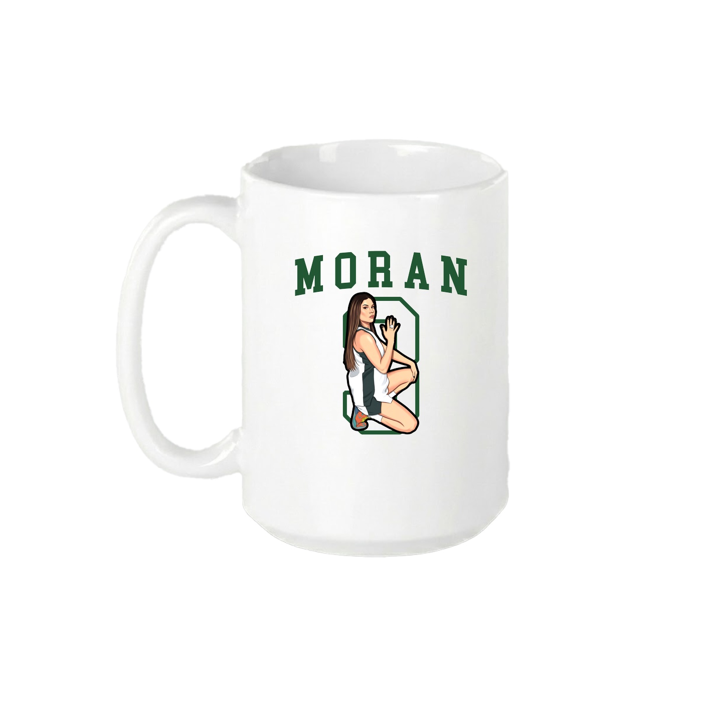 15oz Coffee Mug — Shirsey in White