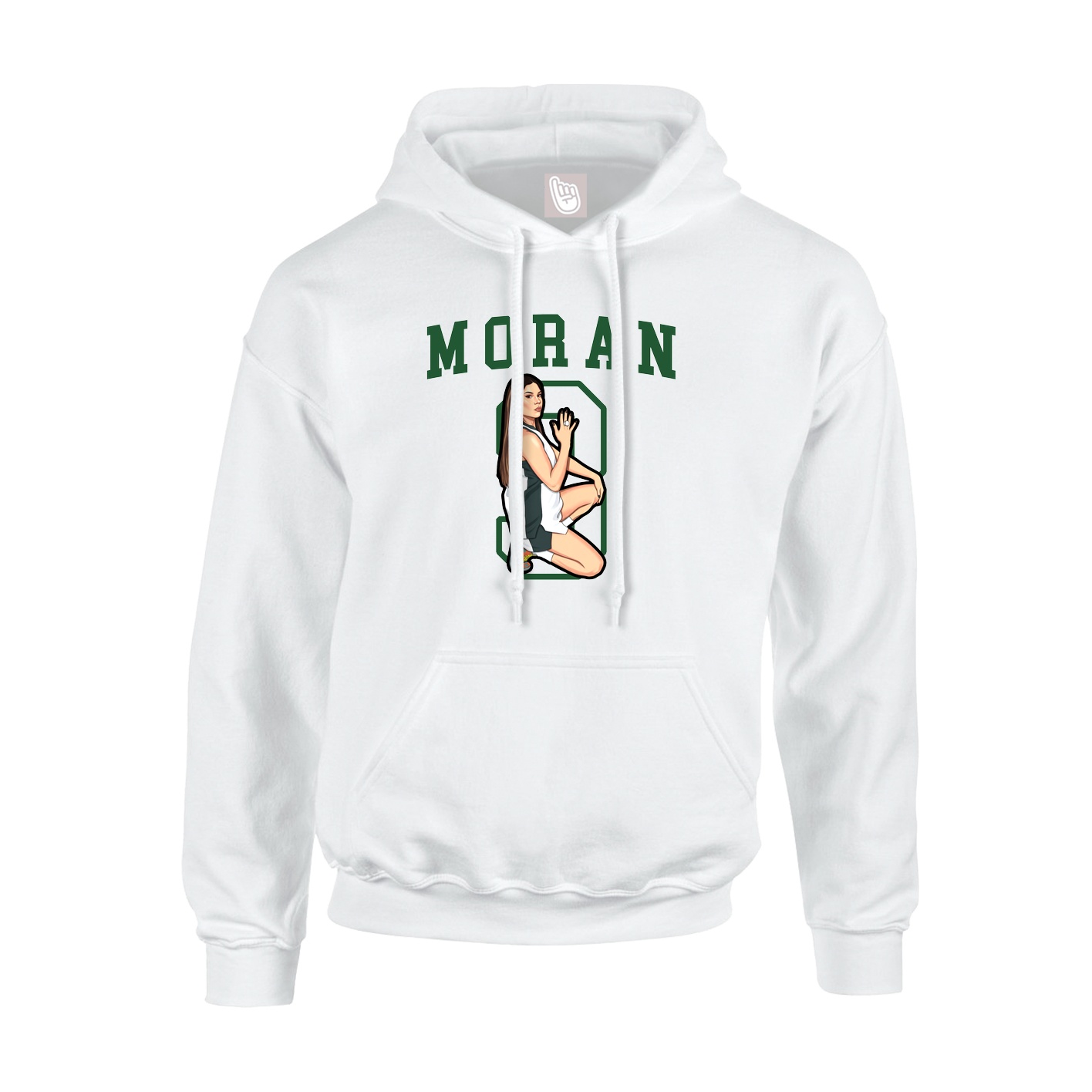 Youth Hoodie — Shirsey in White