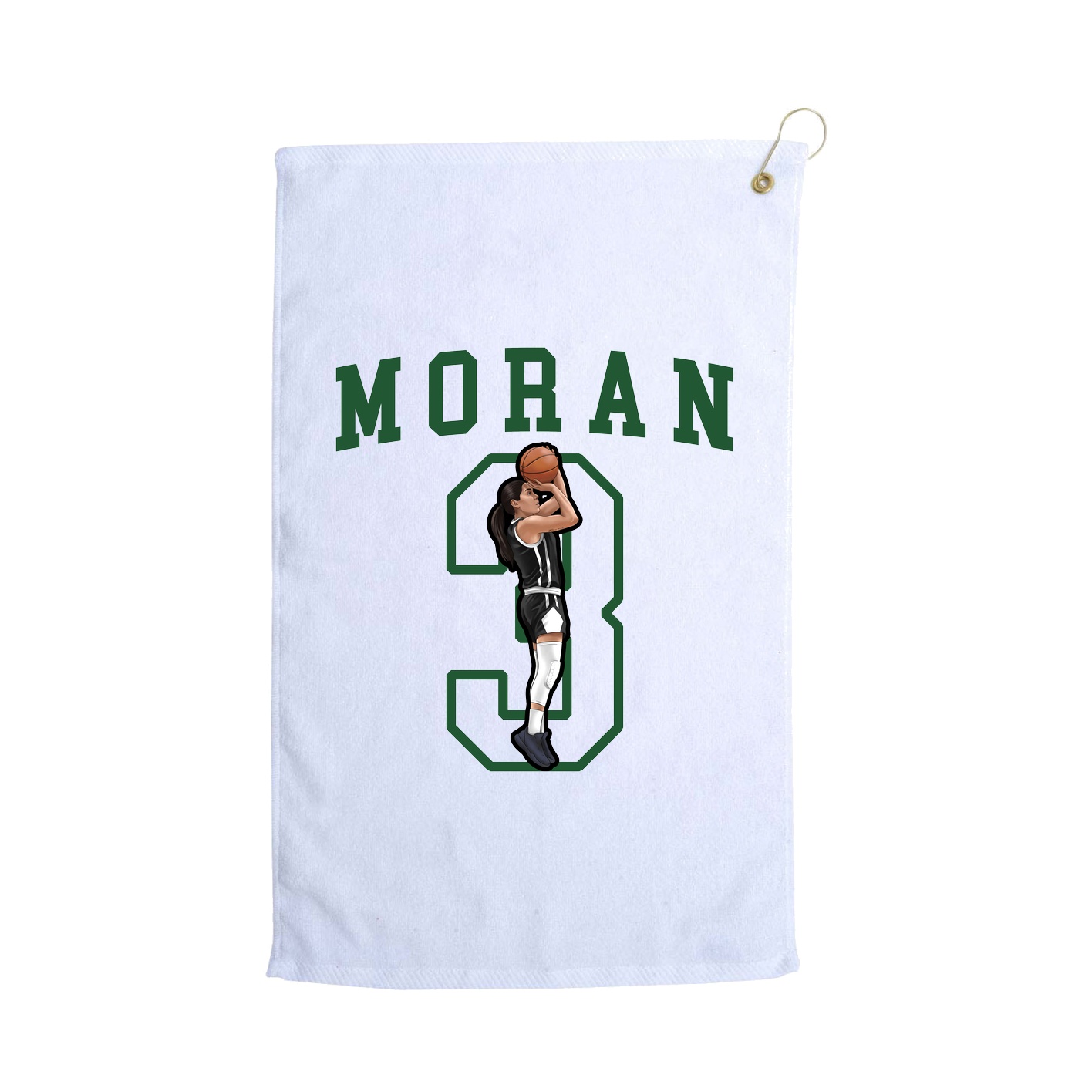 Golf Towel — Shirsey in White
