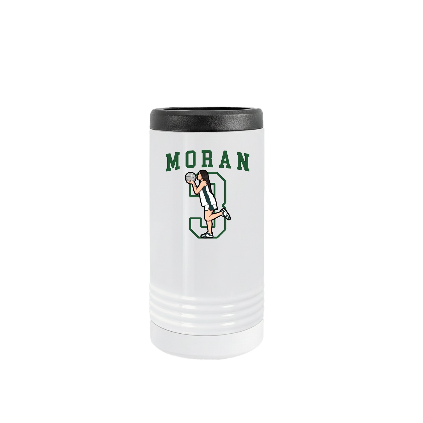 Slim Beverage Holder — Shirsey in White