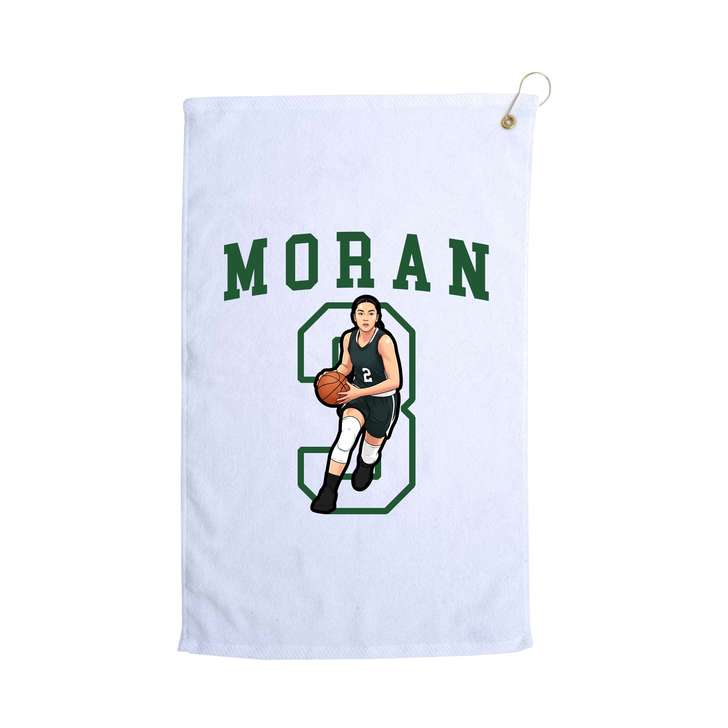 Golf Towel — Shirsey in White