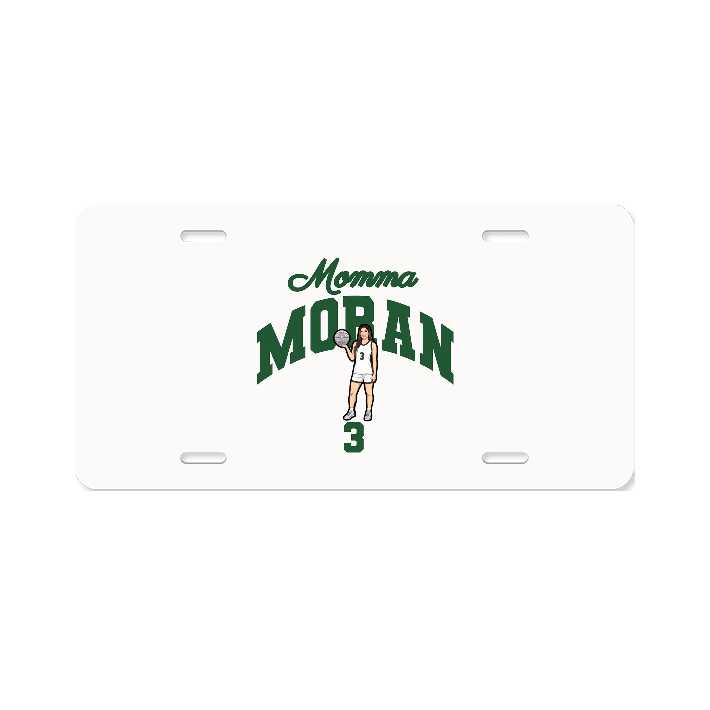 License Plate — Mothers Day Arch in Classic