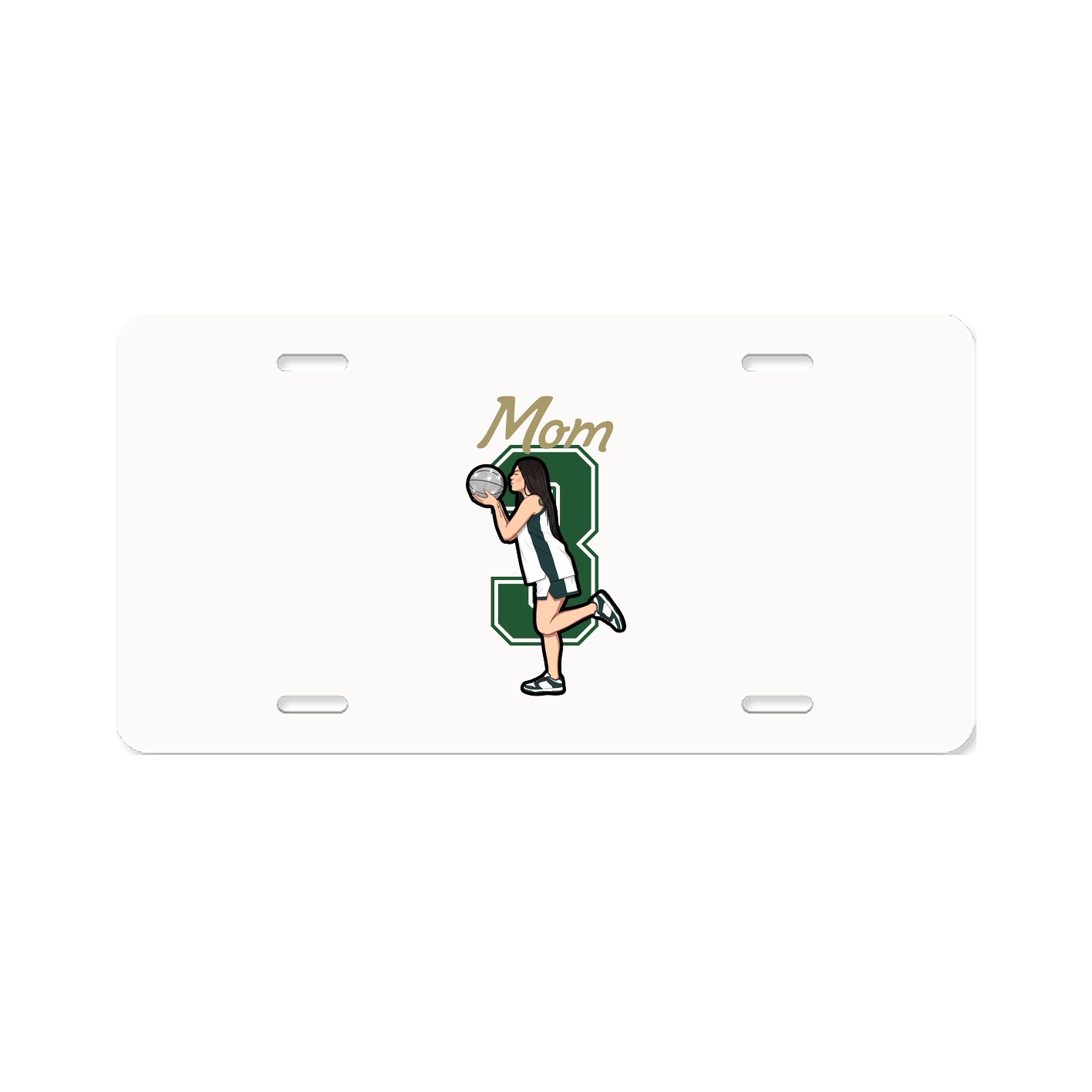 License Plate — Mothers Day Shirsey in Classic